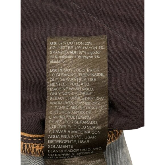 WHBM Wide Leg Jeans Extra High-Rise Everyday Soft With Waist-Tie Womens Size 4 - Picture 8 of 8